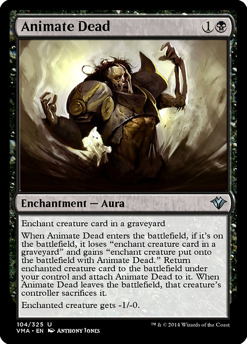 Animate Dead - Vintage Masters Uncommon Card