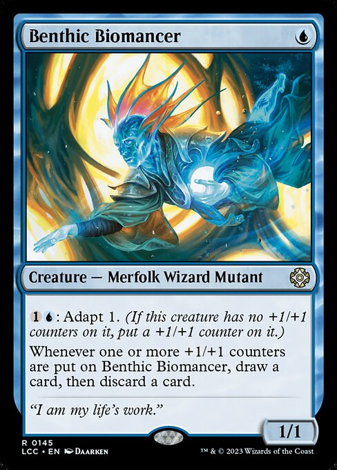 Benthic Biomancer - The Lost Caverns of Ixalan Commander Rare Card