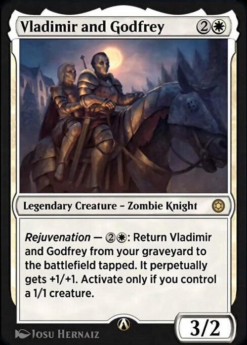 Vladimir and Godfrey - Alchemy Horizons: Baldur's Gate Rare Card