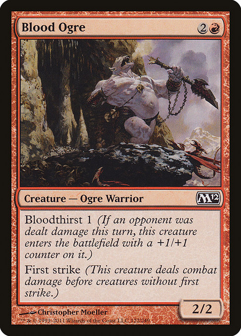 Blood Ogre - Magic 2012 Common Card