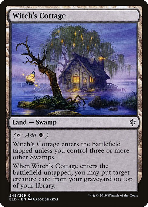 Witch's Cottage - Throne of Eldraine Common Card