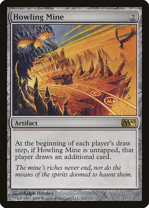 Howling Mine - Magic 2010 Rare Card