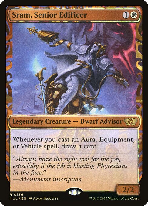 Sram, Senior Edificer - Multiverse Legends Rare Card