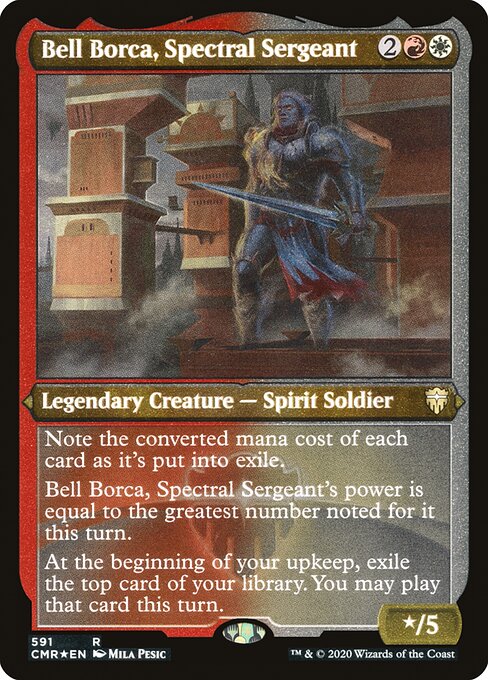 Bell Borca, Spectral Sergeant - Commander Legends Rare Card