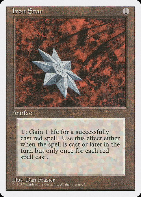 Iron Star - Fourth Edition Uncommon Card