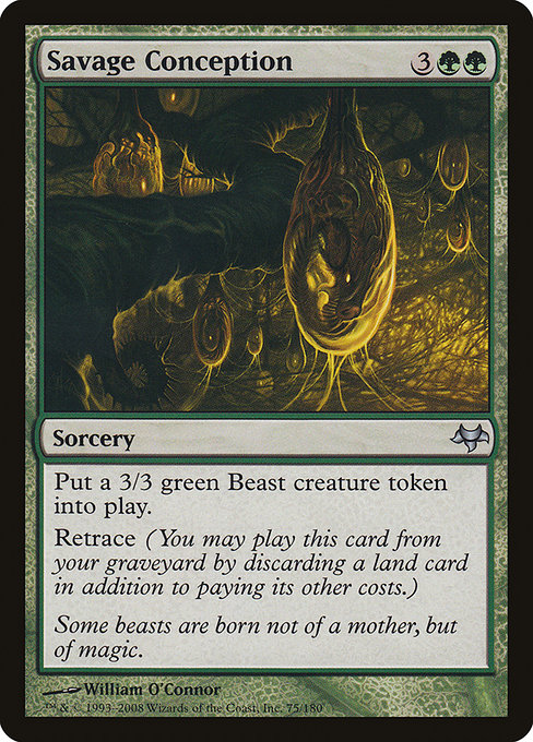 Savage Conception - Eventide Uncommon Card