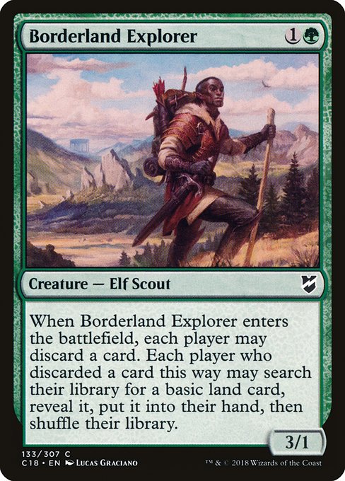 Borderland Explorer - Commander 2018 Common Card
