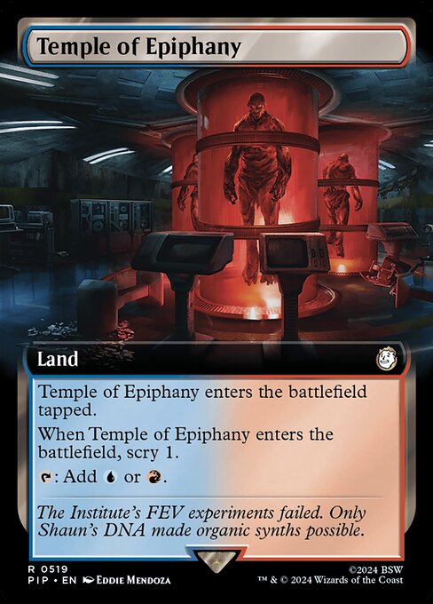 Temple of Epiphany - Fallout Rare Card
