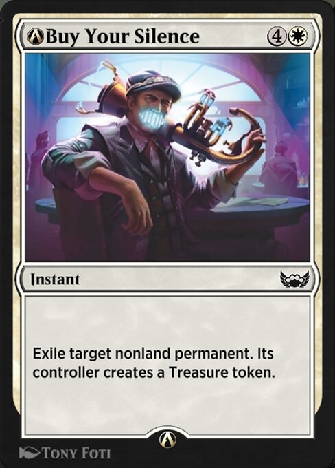 A-Buy Your Silence - Streets of New Capenna Common Card