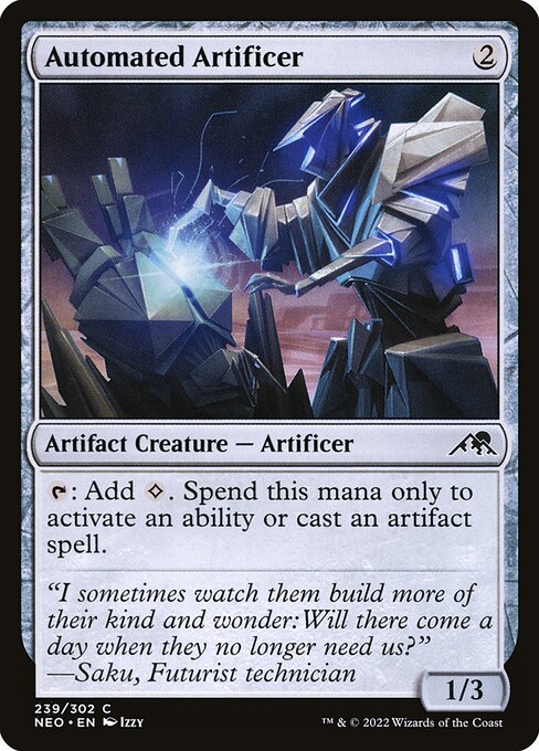 Automated Artificer - Kamigawa: Neon Dynasty Common Card