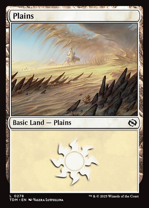 Plains - Tarkir: Dragonstorm Common Card