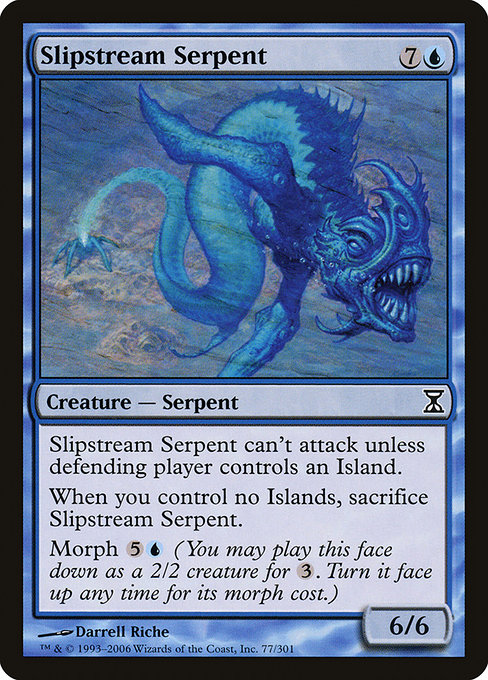 Slipstream Serpent - Time Spiral Common Card