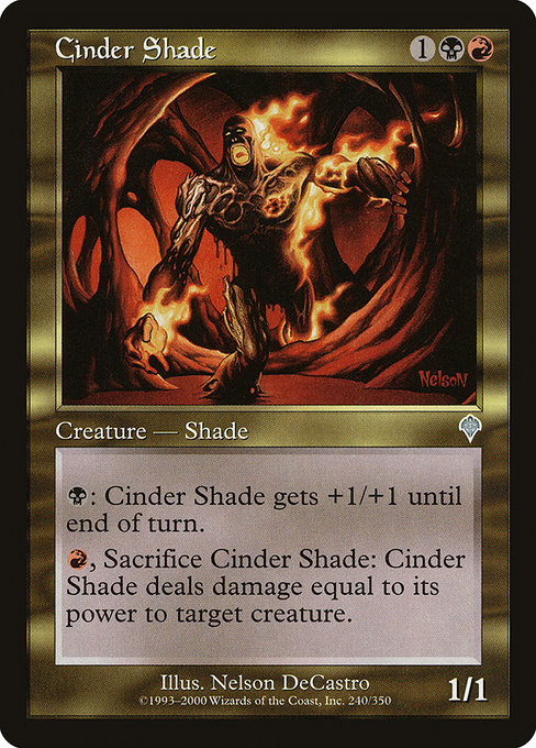 Cinder Shade - Invasion Uncommon Card