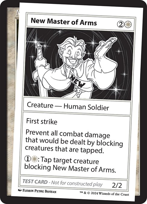 New Master of Arms - Mystery Booster 2 Rare Card
