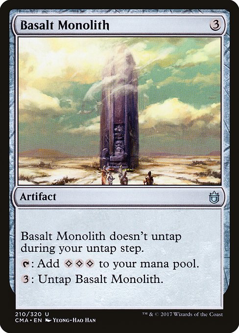 Basalt Monolith - Commander Anthology Uncommon Card