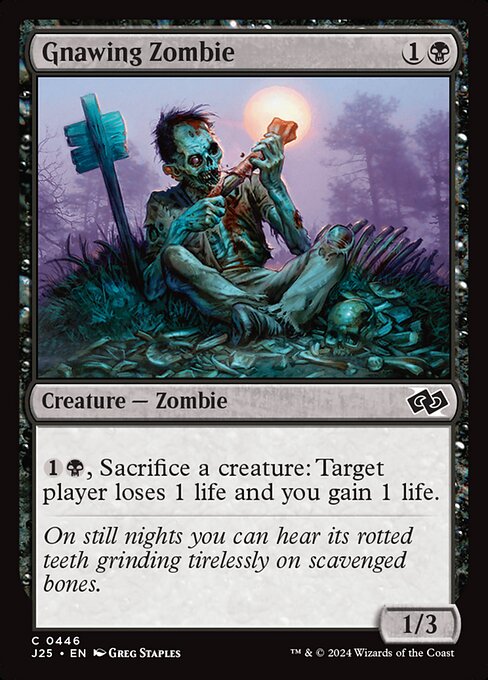 Gnawing Zombie - Foundations Jumpstart Common Card