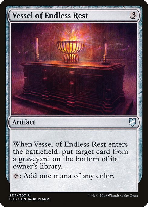 Vessel of Endless Rest - Commander 2018 Uncommon Card