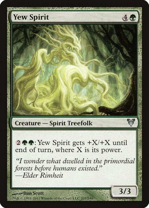 Yew Spirit - Avacyn Restored Uncommon Card