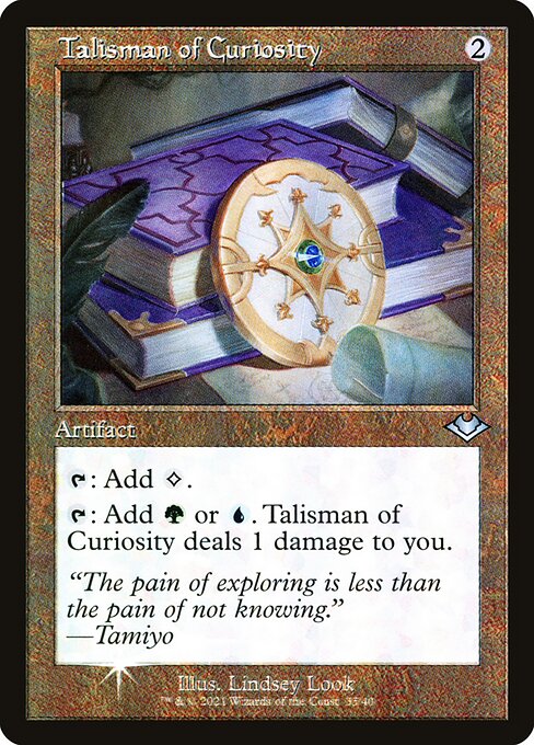 Talisman of Curiosity - Modern Horizons 1 Timeshifts Uncommon Card