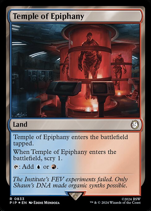 Temple of Epiphany - Fallout Rare Card