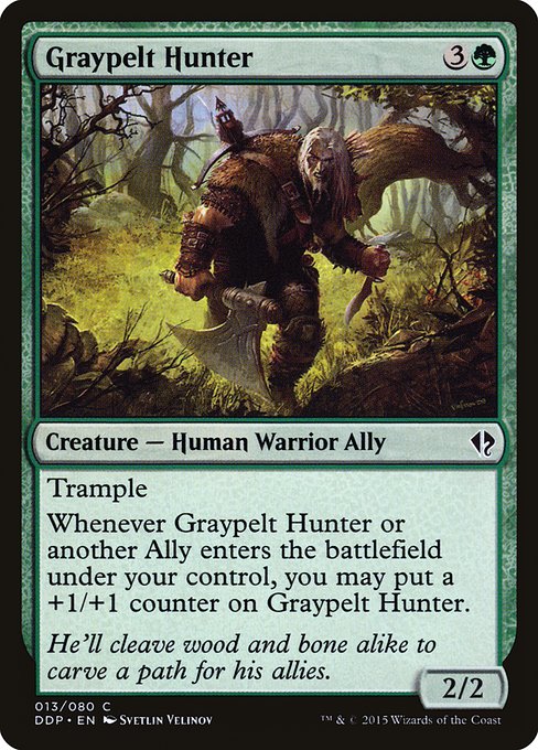 Graypelt Hunter - Duel Decks: Zendikar vs. Eldrazi Common Card