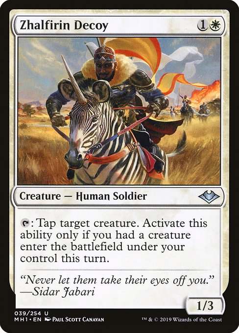 Zhalfirin Decoy - Modern Horizons Uncommon Card