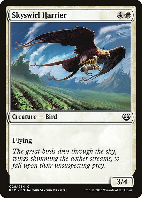 Skyswirl Harrier - Kaladesh Common Card