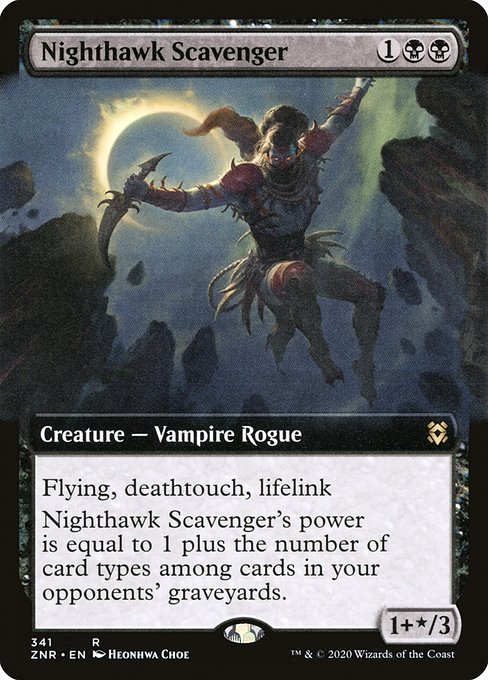Nighthawk Scavenger - Zendikar Rising Rare Card