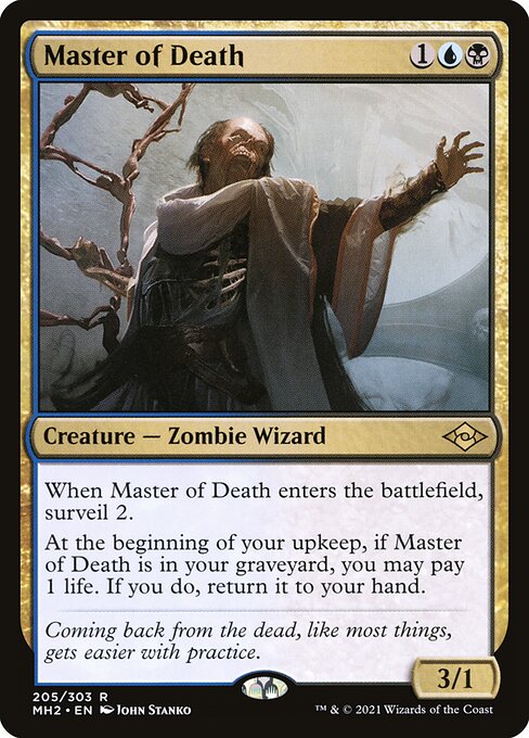 Master of Death - Modern Horizons 2 Rare Card