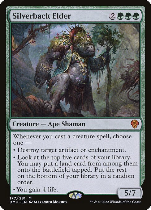 Silverback Elder - Dominaria United Mythic Card
