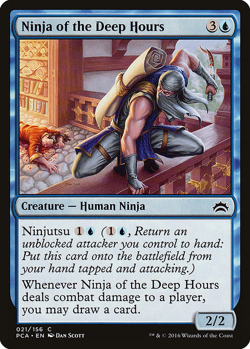 Ninja of the Deep Hours - Planechase Anthology Common Card