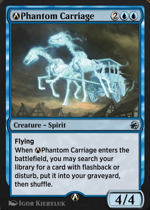 A-Phantom Carriage - Innistrad: Midnight Hunt Uncommon Card