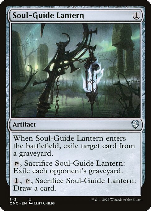Soul-Guide Lantern - Phyrexia: All Will Be One Commander Uncommon Card