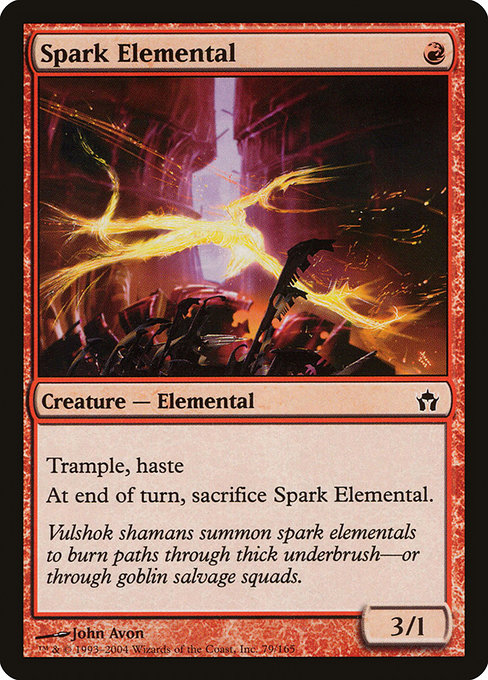 Spark Elemental - Fifth Dawn Common Card