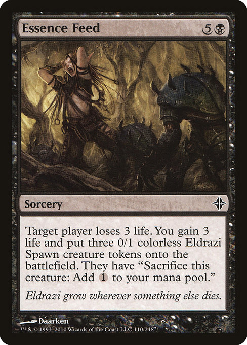Essence Feed - Rise of the Eldrazi Common Card