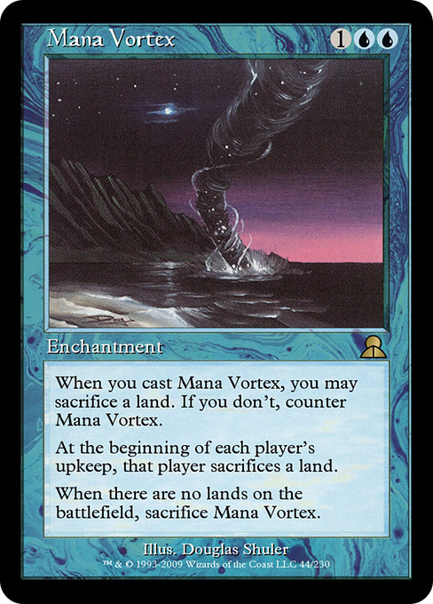 Mana Vortex - Masters Edition III Rare Card