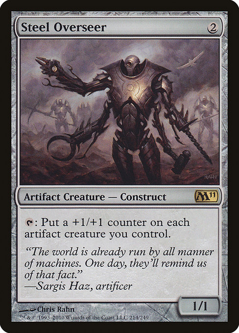 Steel Overseer - Magic 2011 Rare Card