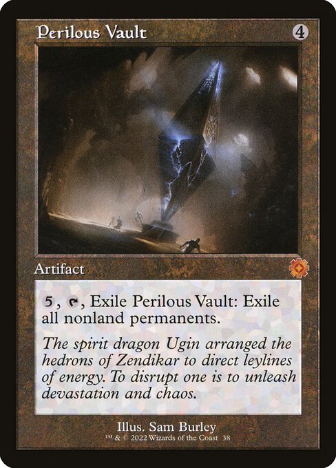 Perilous Vault - The Brothers' War Retro Artifacts Mythic Card