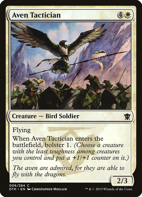 Aven Tactician - Dragons of Tarkir Common Card