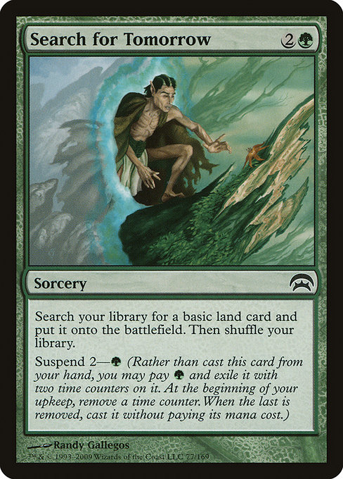 Search for Tomorrow - Planechase Common Card