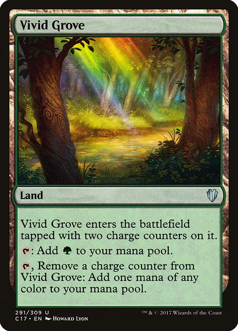 Vivid Grove - Commander 2017 Uncommon Card