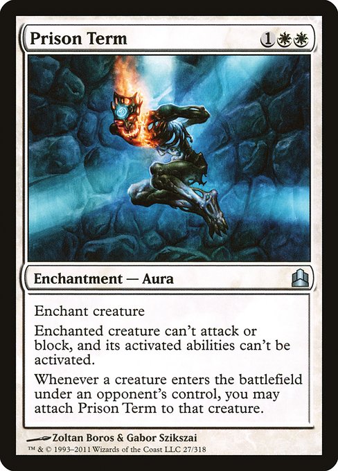 Prison Term - Commander 2011 Uncommon Card