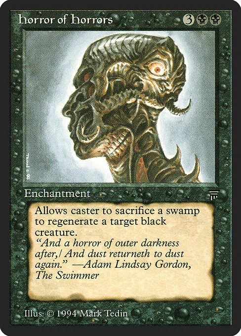 Horror of Horrors - Legends Uncommon Card