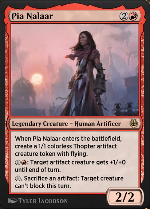 Pia Nalaar - Kaladesh Remastered Rare Card
