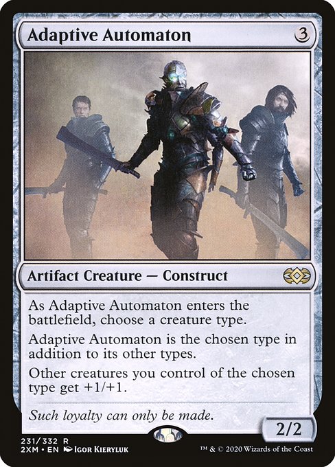 Adaptive Automaton - Double Masters Rare Card