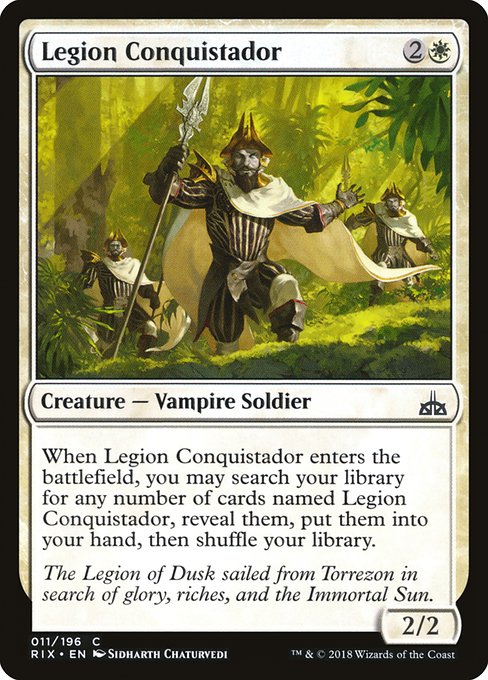 Legion Conquistador - Rivals of Ixalan Common Card