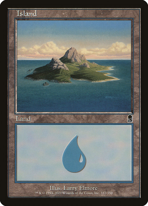 Island - Odyssey Common Card