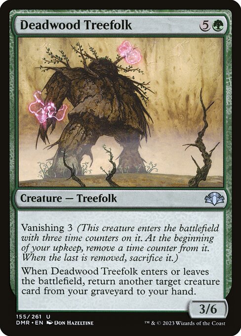 Deadwood Treefolk - Dominaria Remastered Uncommon Card