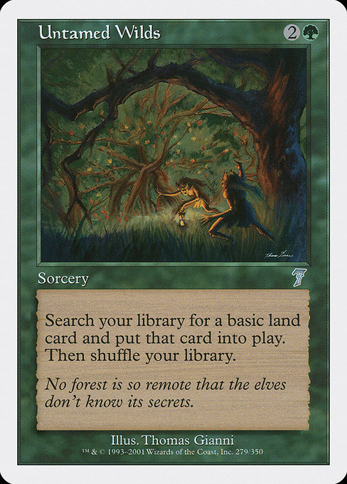 Untamed Wilds - Seventh Edition Uncommon Card