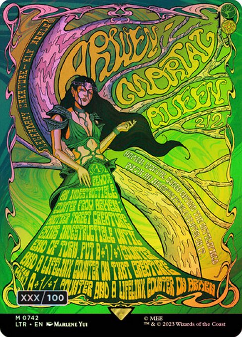 Arwen, Mortal Queen - The Lord of the Rings: Tales of Middle-earth Mythic Card